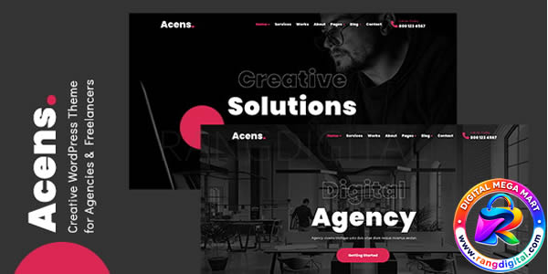 Acens – Creative Agencies WordPress Theme Free Download v1.0