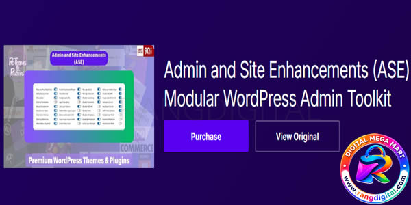 Admin and Site Enhancements Pro Free Download