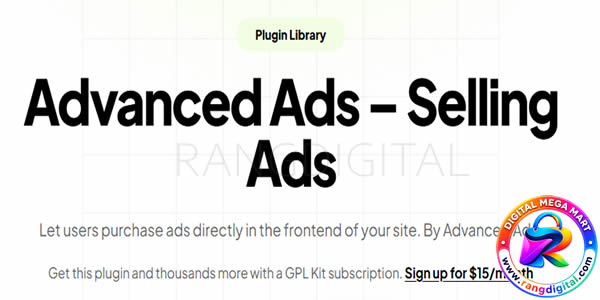 Advanced Ads Selling Ads Free Download v2.0.4
