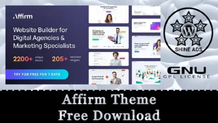 Affirm Theme Free Download v4.4.1