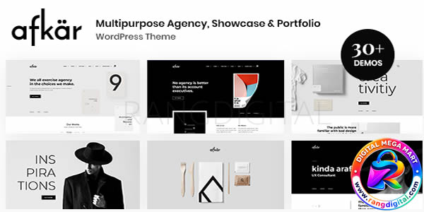 Afkar – Creative Portfolio WordPress Theme Free Download
