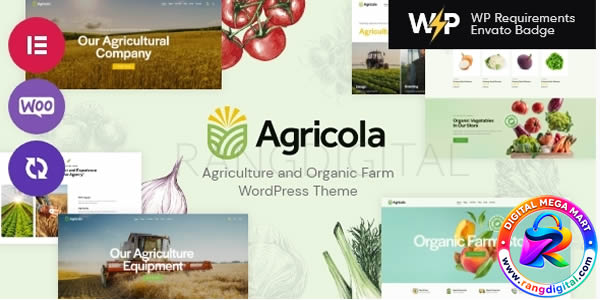 Agricola – Agriculture & Organic Farm Theme Free Download v1.21.0