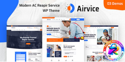 Airvice WordPress Theme Free Download v2.0.1