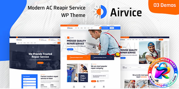 Airvice WordPress Theme Free Download v2.0.1