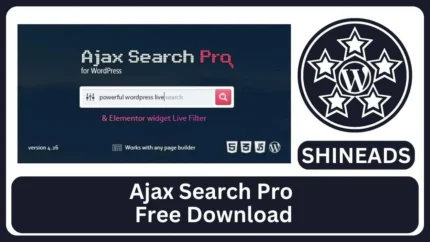 Ajax Search Pro Free Download v4.29.1
