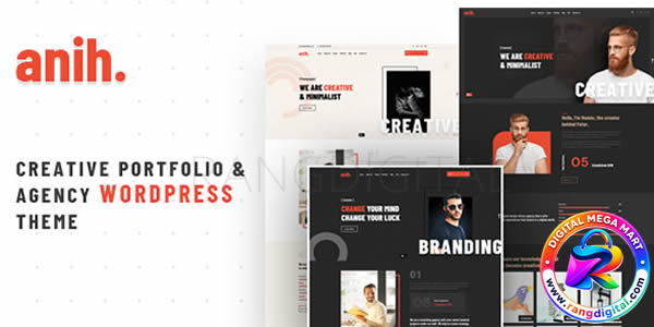Anih Theme – Creative Agency WordPress Theme Free Download