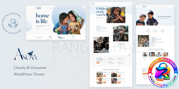 Anova Theme – Charity & Donation WordPress Theme Free Download