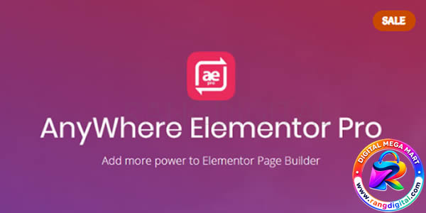 AnyWhere Elementor Pro Free Download v2.29.3