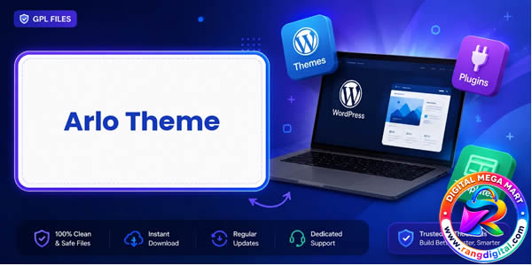 Arlo Theme Free Download v6.0.4