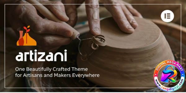 Artizani – Handmade Artists and Artisans WordPress Theme Free Download