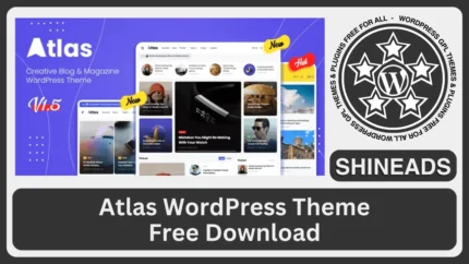 Atlas WordPress Theme Free Download v2.1.1