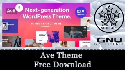 Ave Theme Free Download v2.9.1
