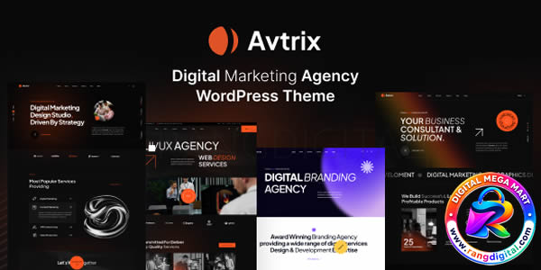Avtrix - Digital Marketing Agency WordPress Theme