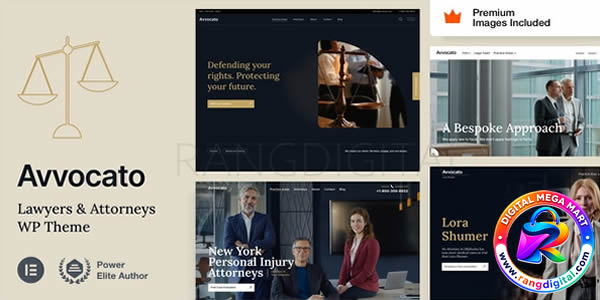 Avvocato WordPress Theme Free Download v3.1