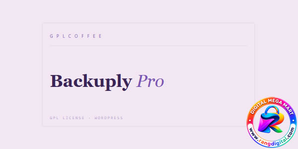 Backuply Pro Free Download v1.5.3