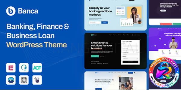 Banca WordPress Theme Free