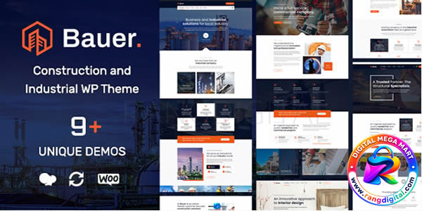 Bauer WordPress Theme Free