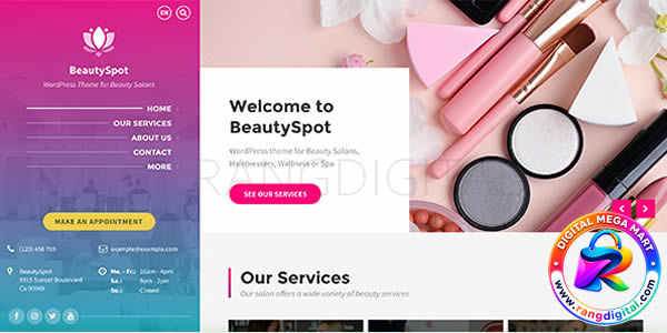 BeautySpot Beauty Salon Theme Free