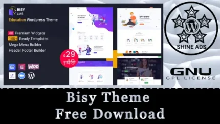Bisy Theme Free Download v2.5.2
