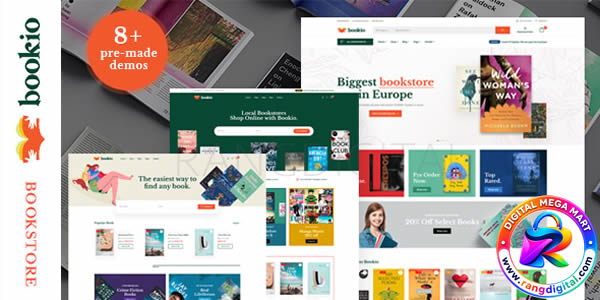 Bookio WordPress Theme Free Download v1.3.4