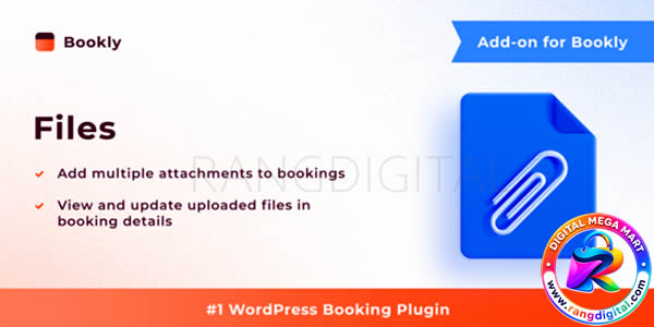 Bookly Files Addon Free Download v4.2