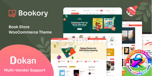 Bookory WordPress Theme Free Download v2.2.6
