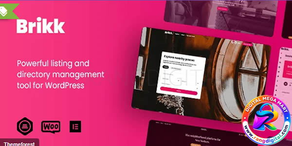 Brikk v3.1.0 – Directory & Listing WordPress Theme