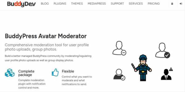 BuddyPress Avatar Moderator Free Download v1.2.2