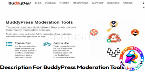 BuddyPress Moderation Tools Free Download v1.5.1