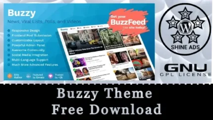 Buzzy Theme Free Download v4.9.0