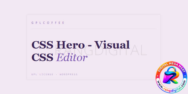 CSS Hero Pro Plugin Free Download v5.1.0