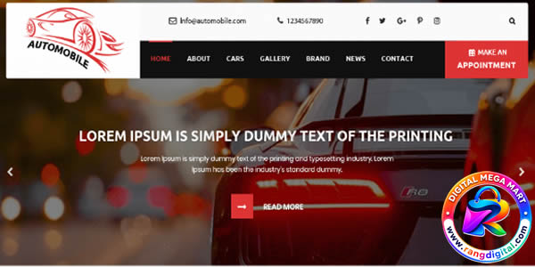 Car Dealer Automotive ThemeFree Download Free
