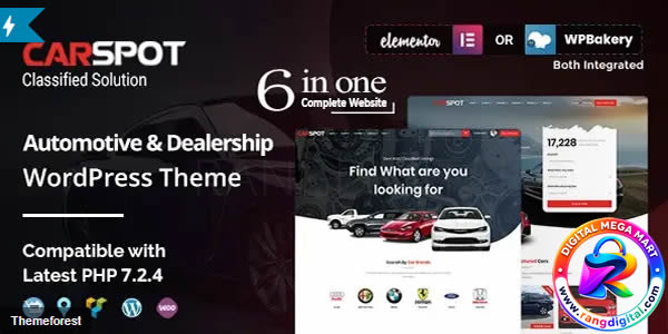 CarSpot Theme Free Download v2.4.4