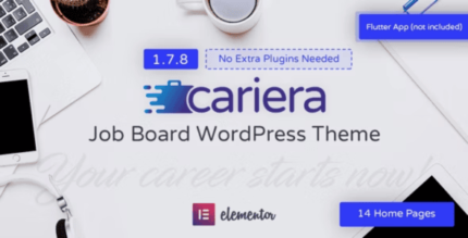 Cariera WordPress Theme  Free Download v2.0.1