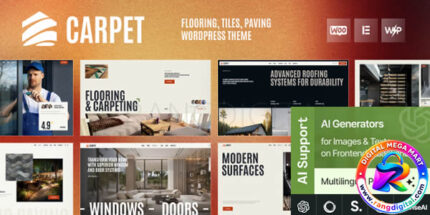 Carpet – Flooring, Tiles, and Paving Business WordPress Theme Free Download 1.4.0