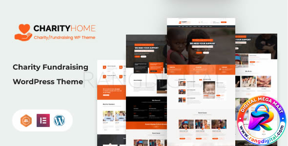 Charity Home – Fundraising WordPress Theme Free Download v1.0
