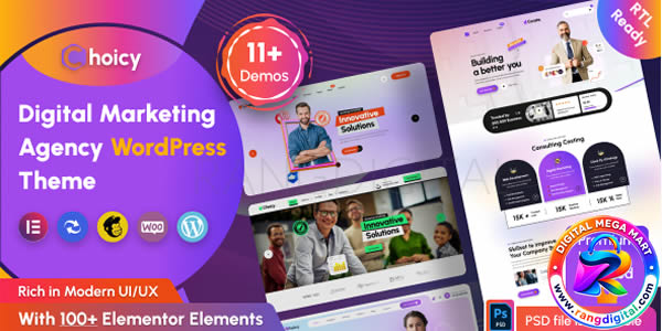Choicy WordPress Theme Free Download v3.0.0