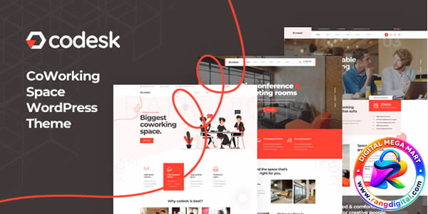 Codesk Theme – Creative Office Space WordPress Theme Free Download v1.2.2