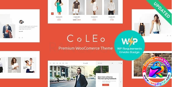 Coleo | A Stylish Fashion Clothing Store WordPress Theme Free Download v1.1.7
