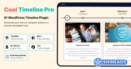 Cool Timeline Timeline Widget Pro | Addon For Elementor Free Download v2.5.3