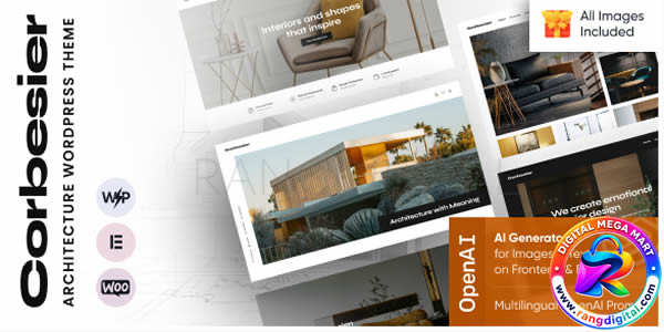 Corbesier – Architecture WordPress Theme Free