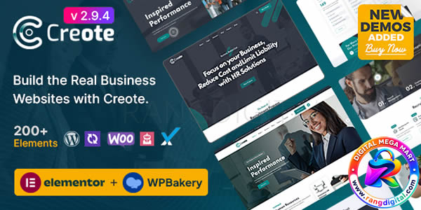 Creote WordPress Theme Free Download v3.0.0
