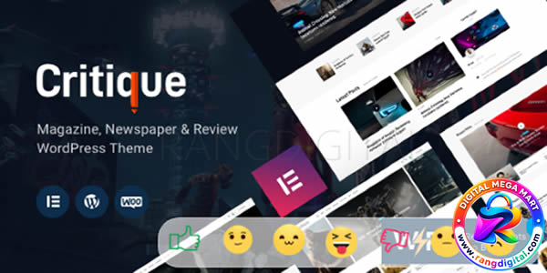 Critique Theme Free Download v1.21.0