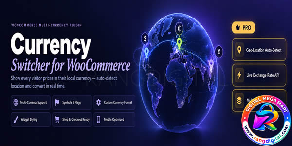 Currency Switcher For WooCommerce Free Download