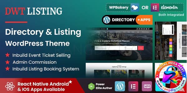 DWT Listing Theme Free Download v3.3.11
