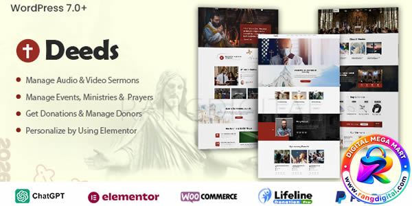 Deeds WordPress Theme Free Download v11.1