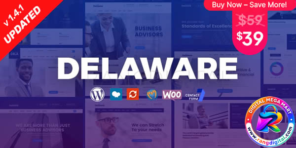 Delaware WordPress Theme Free Download v1.4.0
