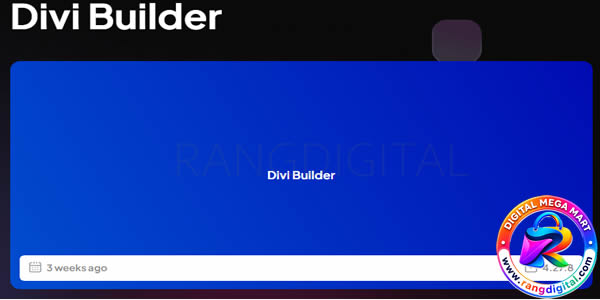 Divi Builder Free Download v4.27.5