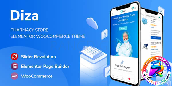Diza Theme Free Download v1.3.18