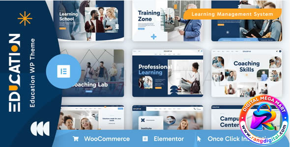 Education Pack – Education Learning WordPress Theme Free Download v3.1